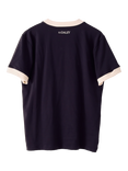 S.S.DALEY Cotton Regular Fit Short Sleeve Tap Graphic T-Shirt, Navy