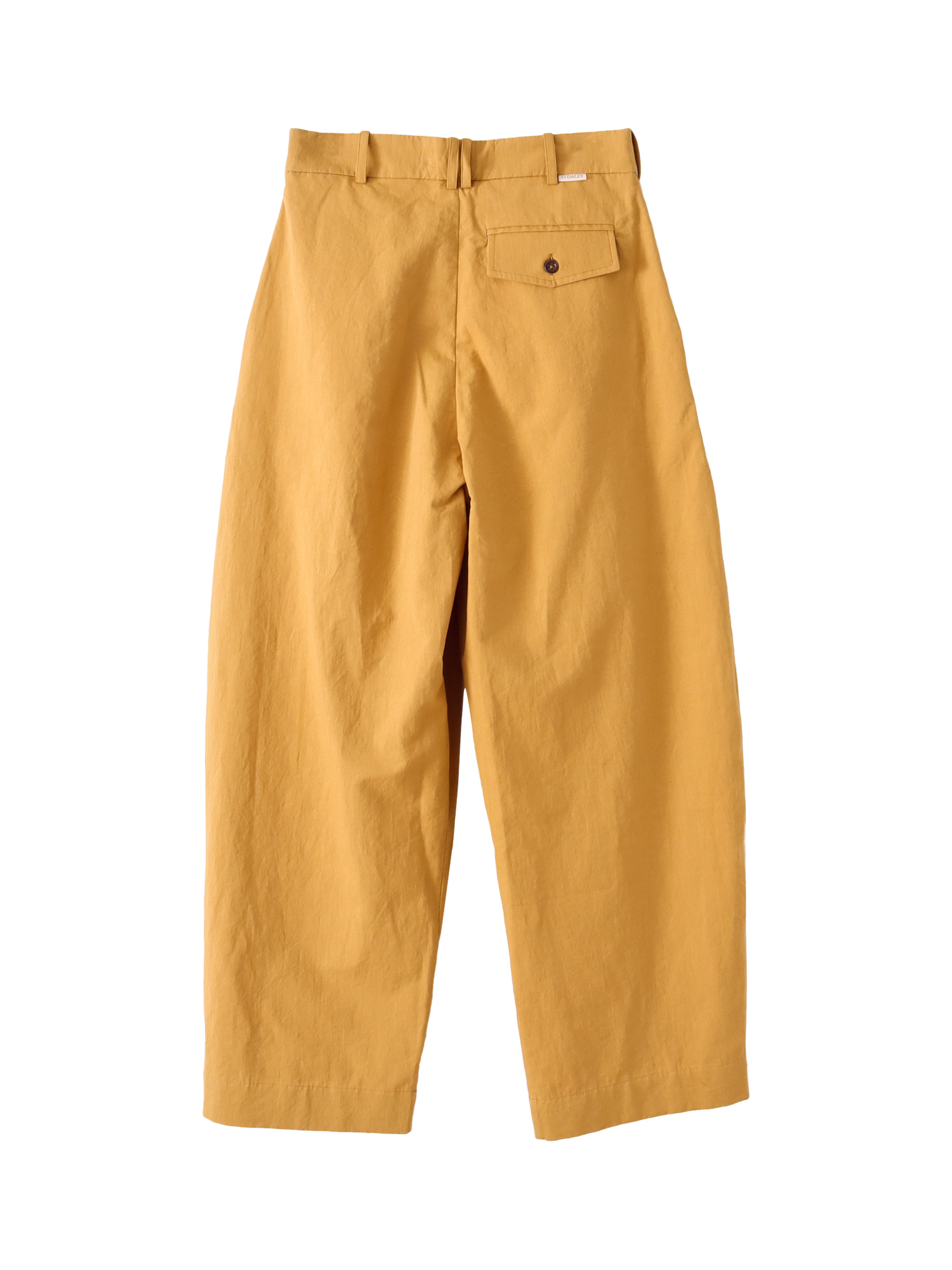 Product image 2 of 2, which shows S.S.DALEY Clarence Cotton Blend Trousers, Yellow, 32R