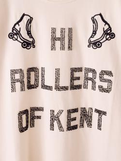 S.S.DALEY Hi Rollers Cotton Regular Fit Short Sleeve T-Shirt - view 2, Ecru