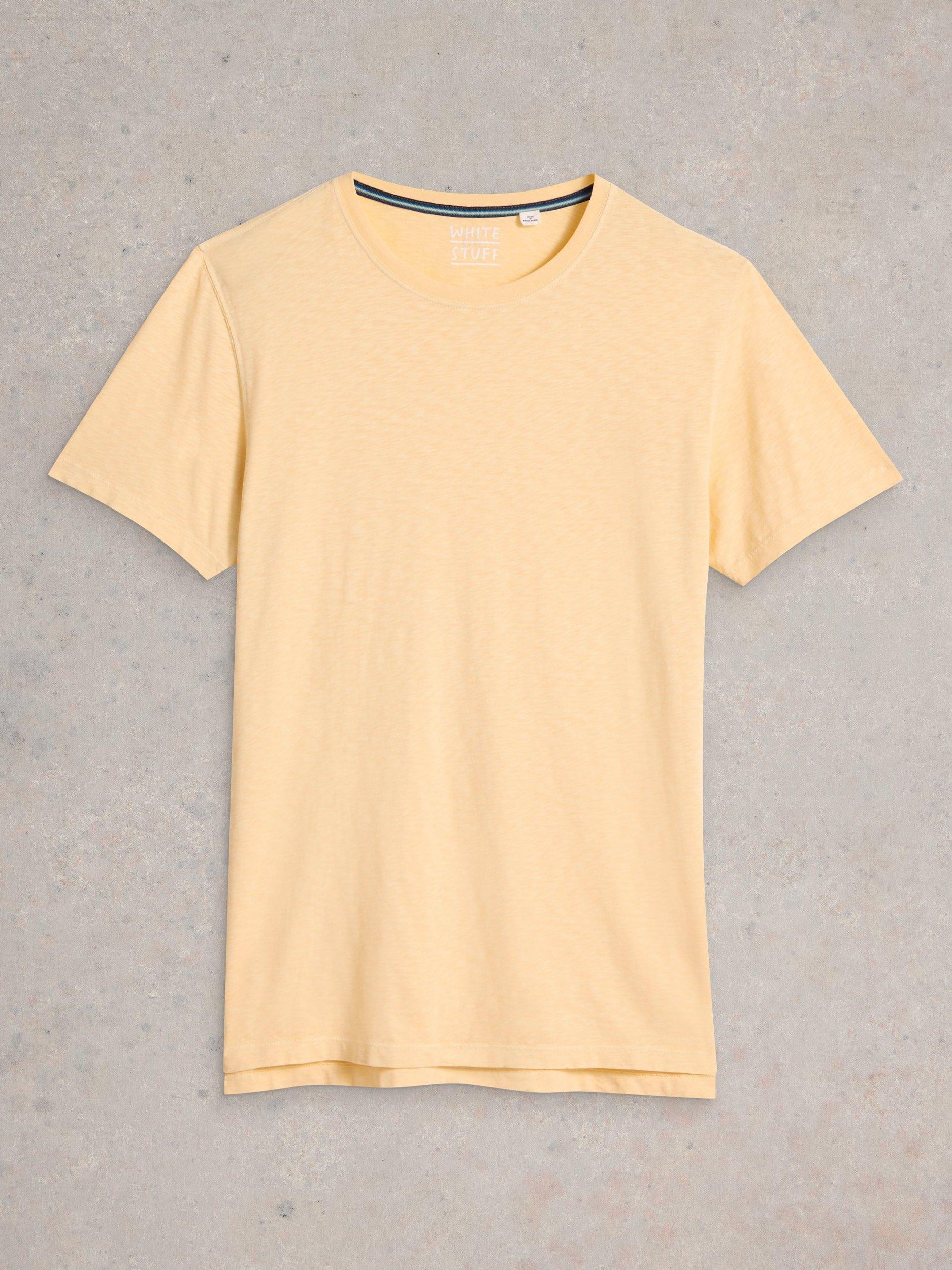 Product image 5 of 6, which shows White Stuff Abersoch T-Shirt, Light Yellow, S