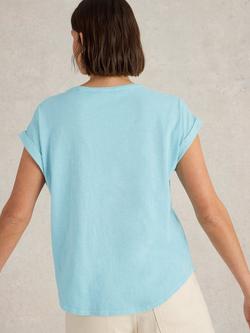 White Stuff Beth Pocket Shirt, Lgt Blue - view 2, Lgt Blue