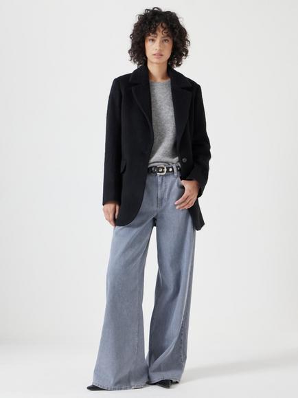 HUSH Jayde Italian Wool Blazer - view 2, Black