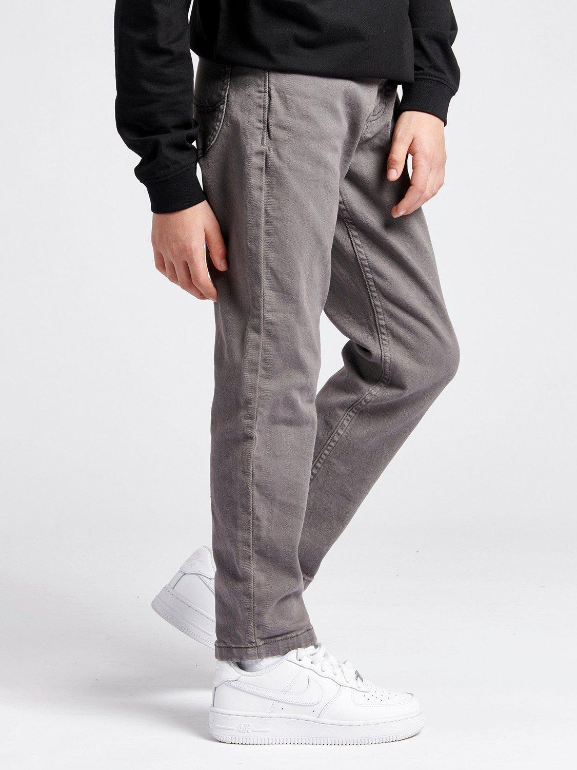 Product image 5 of 8, which shows Lee Kids' Daren Twill Straight Fit Jeans, Thunderstorm, 3-4 years