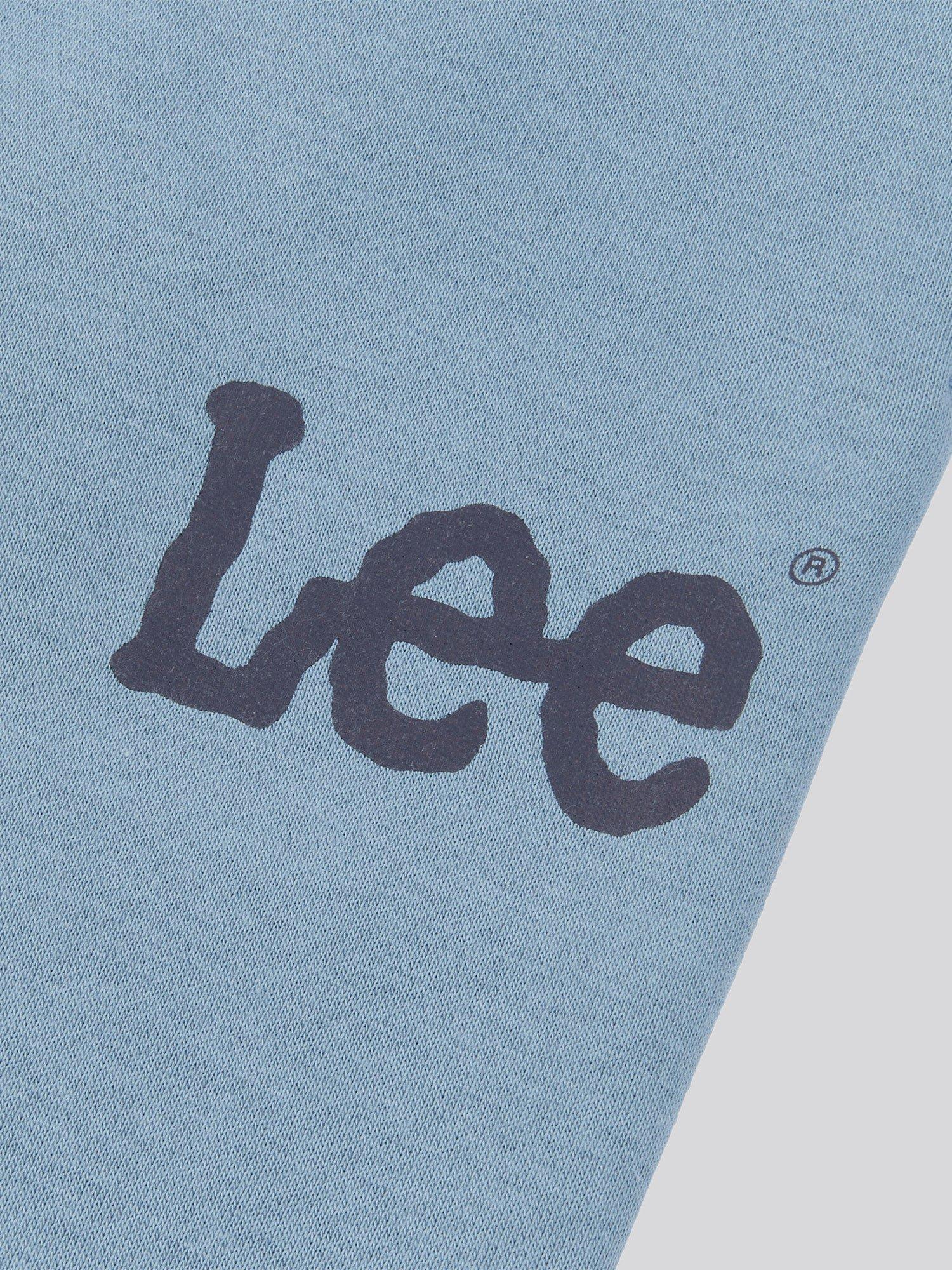 Product image 3 of 3, which shows Lee Kid's Cotton Blend Wobbly Graphic Joggers, Spring Lake, 3-4 years