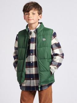 Lee Kids' Classic Gilet, Duck Green