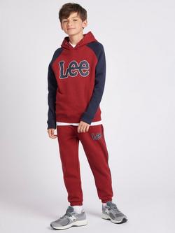 Lee Kids' Kansas OTH Hoodie, Rhubarb - view 2, Rhubarb