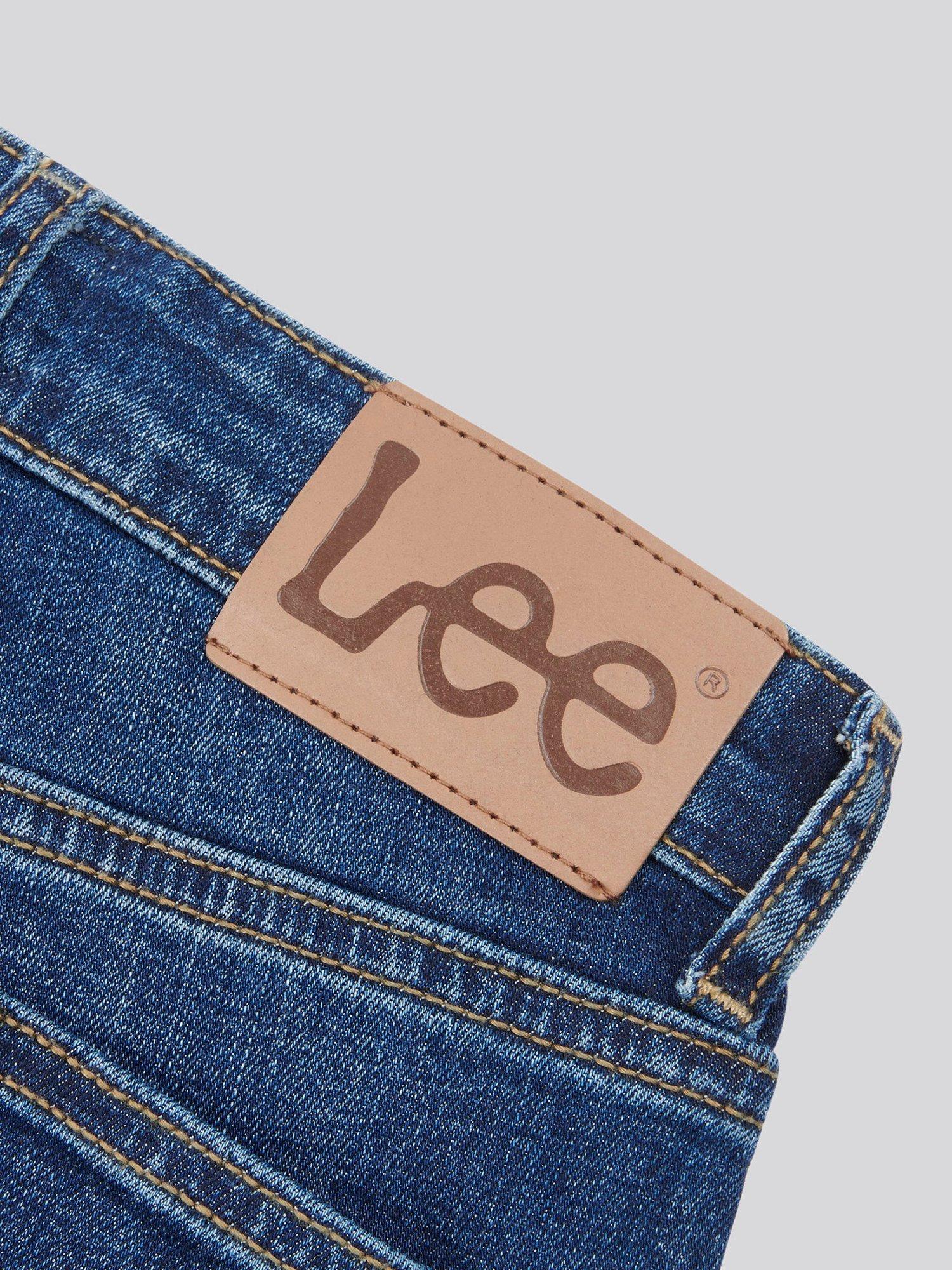 Product image 8 of 8, which shows Lee Kids' West Relaxed Denim Jeans, Blue Wash, 3-4 years
