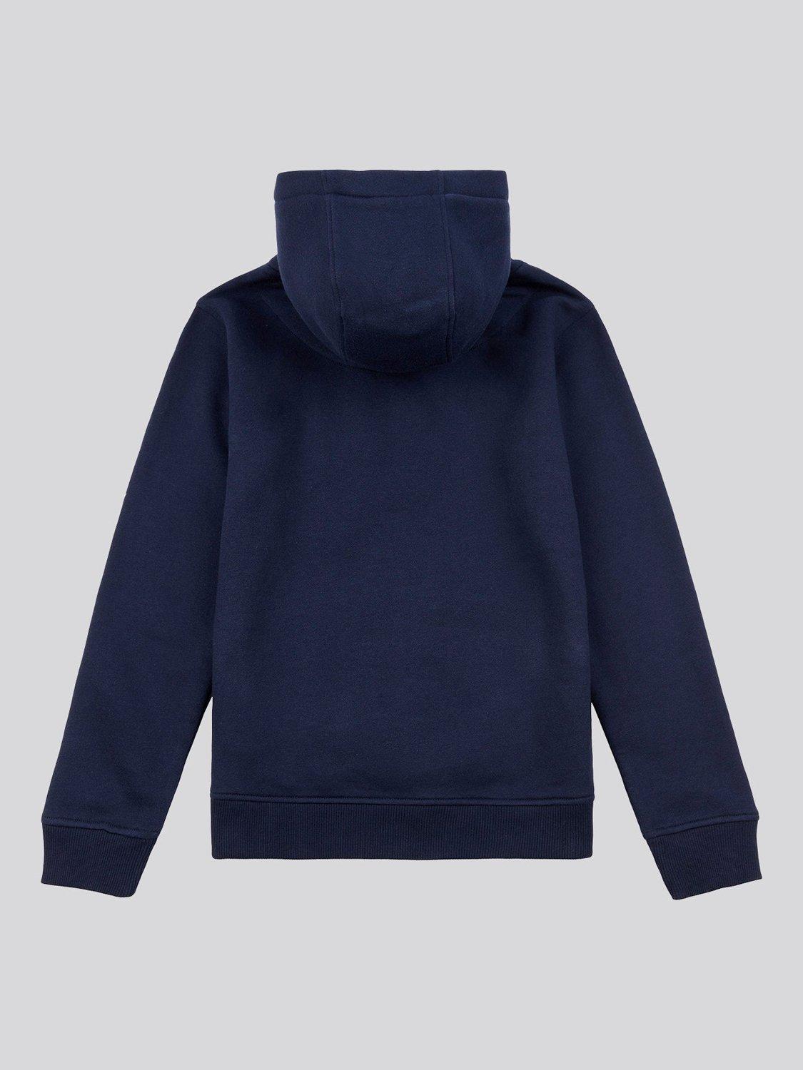 Product image 2 of 3, which shows Lee Kids' Stripe Logo Hoodie, Navy Blazer, 3-4 years