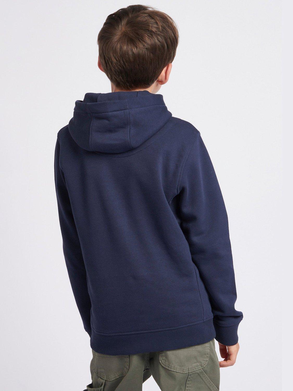 Product image 3 of 8, which shows Lee Kids' Wobbly Graphic Hoodie, Navy Blazer, 3-4 years