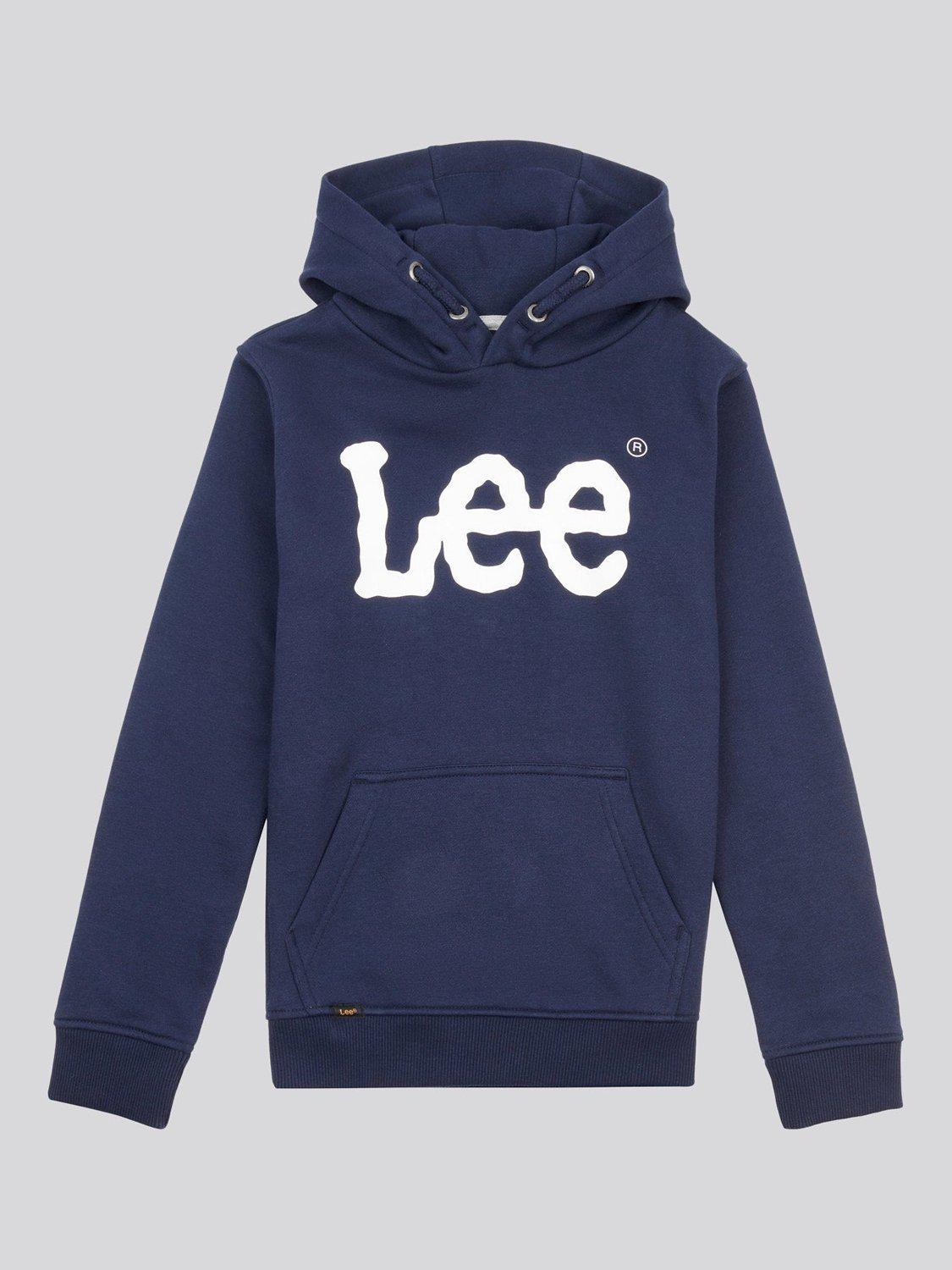 Product image 6 of 8, which shows Lee Kids' Wobbly Graphic Hoodie, Navy Blazer, 3-4 years