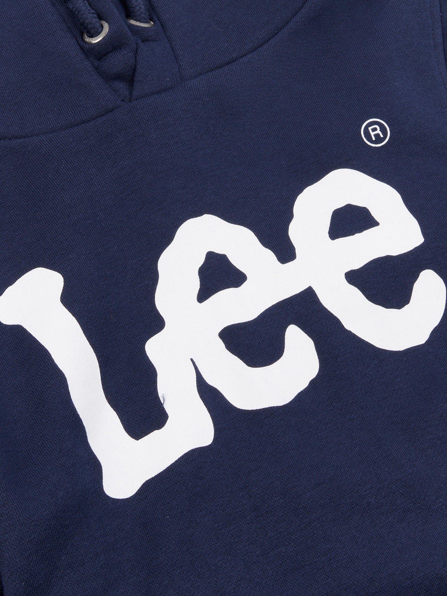 Product image 8 of 8, which shows Lee Kids' Wobbly Graphic Hoodie, Navy Blazer, 3-4 years