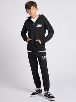 Lee Kids' Wobbly Graphic Zip Hoodie - view 2, Black