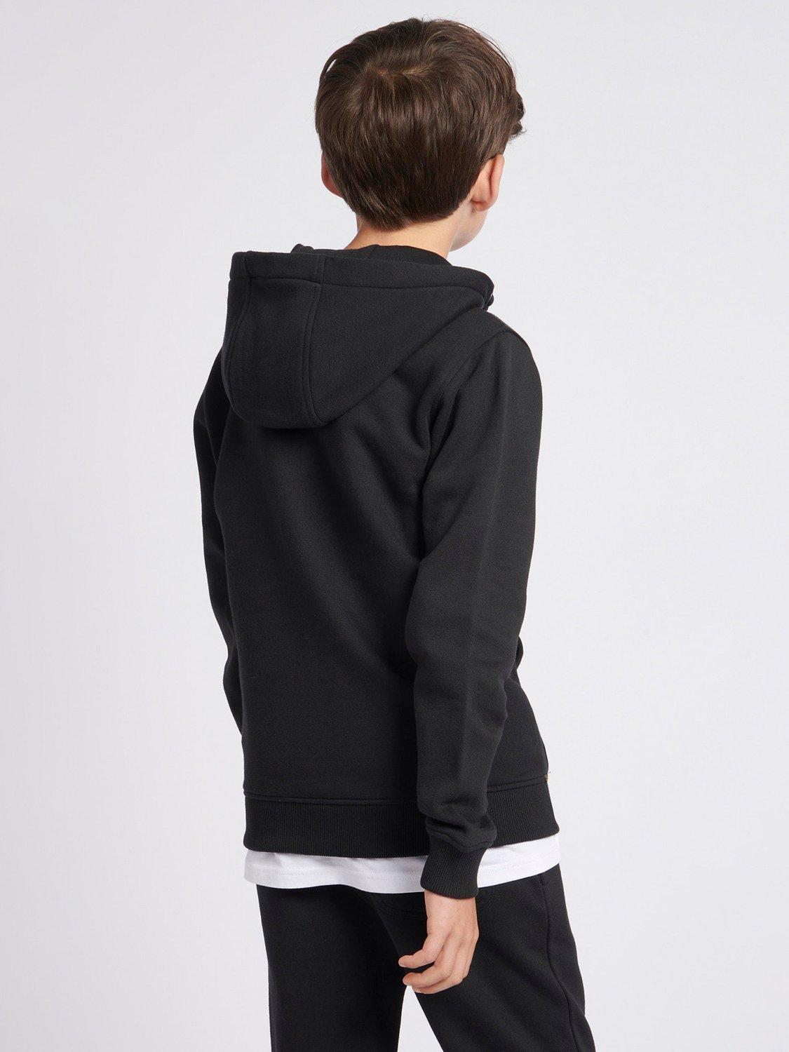Product image 3 of 8, which shows Lee Kids' Wobbly Graphic Zip Hoodie, Black, 3-4 years