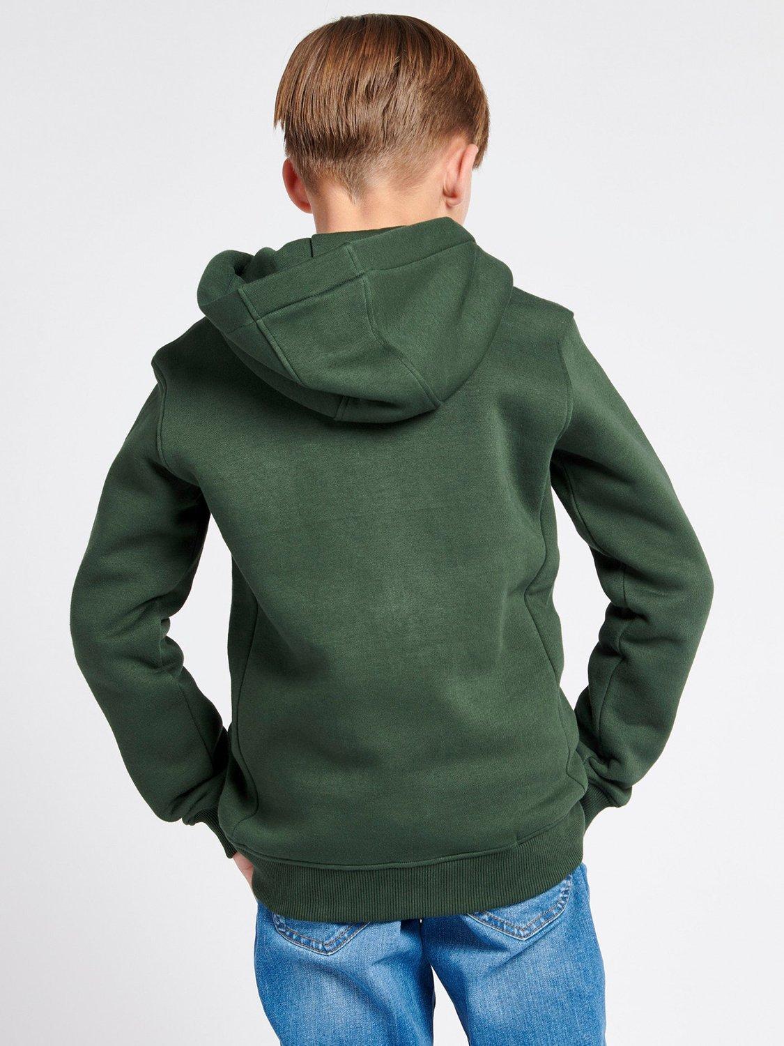 Product image 3 of 8, which shows Lee Kids' Wobbly Graphic Zip Hoodie, Deep Forest, 3-4 years