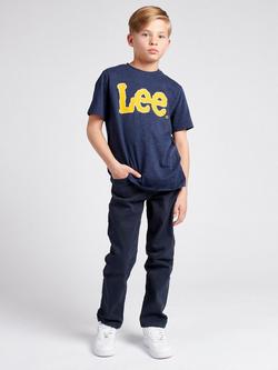 Lee Kids' Daren Twill Straight Fit Jeans - view 2, Navy Blazer