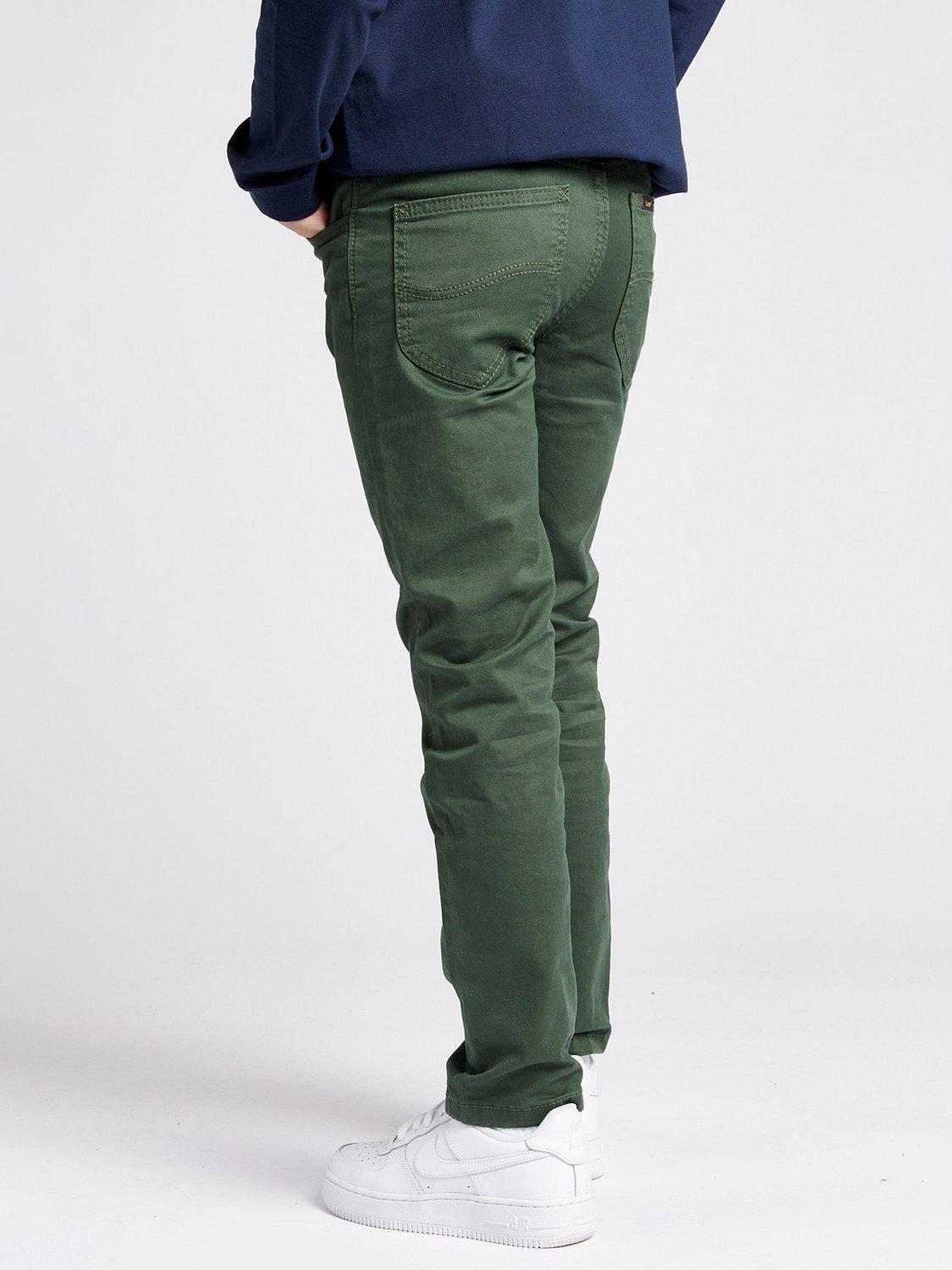 Product image 4 of 7, which shows Lee Kids' Luke Twill Slim Fit Jeans, Climbing Ivy, 3-4 years