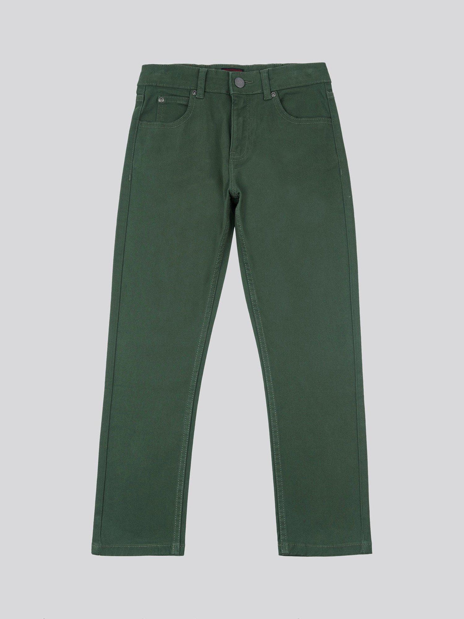 Product image 5 of 7, which shows Lee Kids' Luke Twill Slim Fit Jeans, Climbing Ivy, 3-4 years
