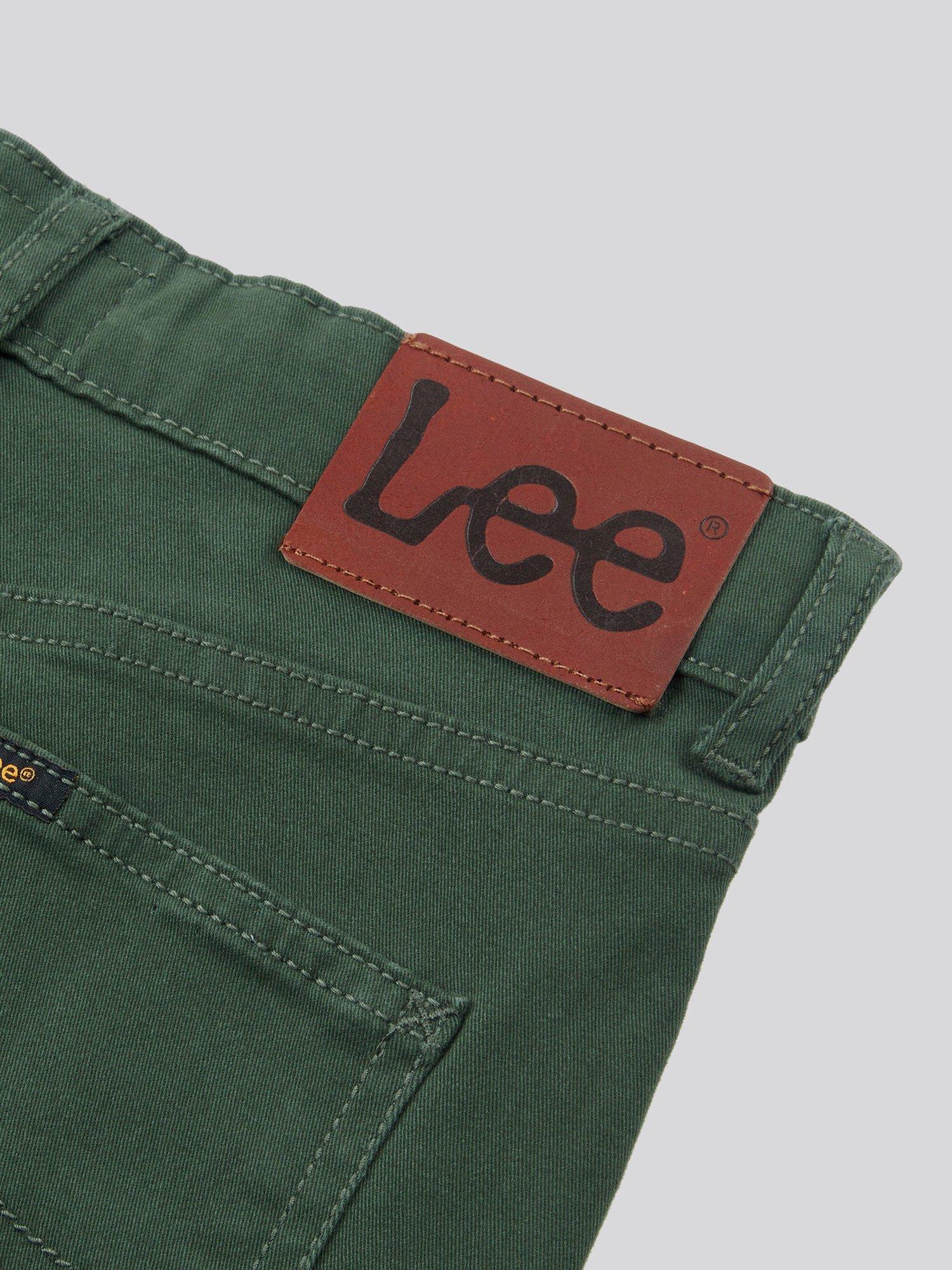 Product image 7 of 7, which shows Lee Kids' Luke Twill Slim Fit Jeans, Climbing Ivy, 3-4 years