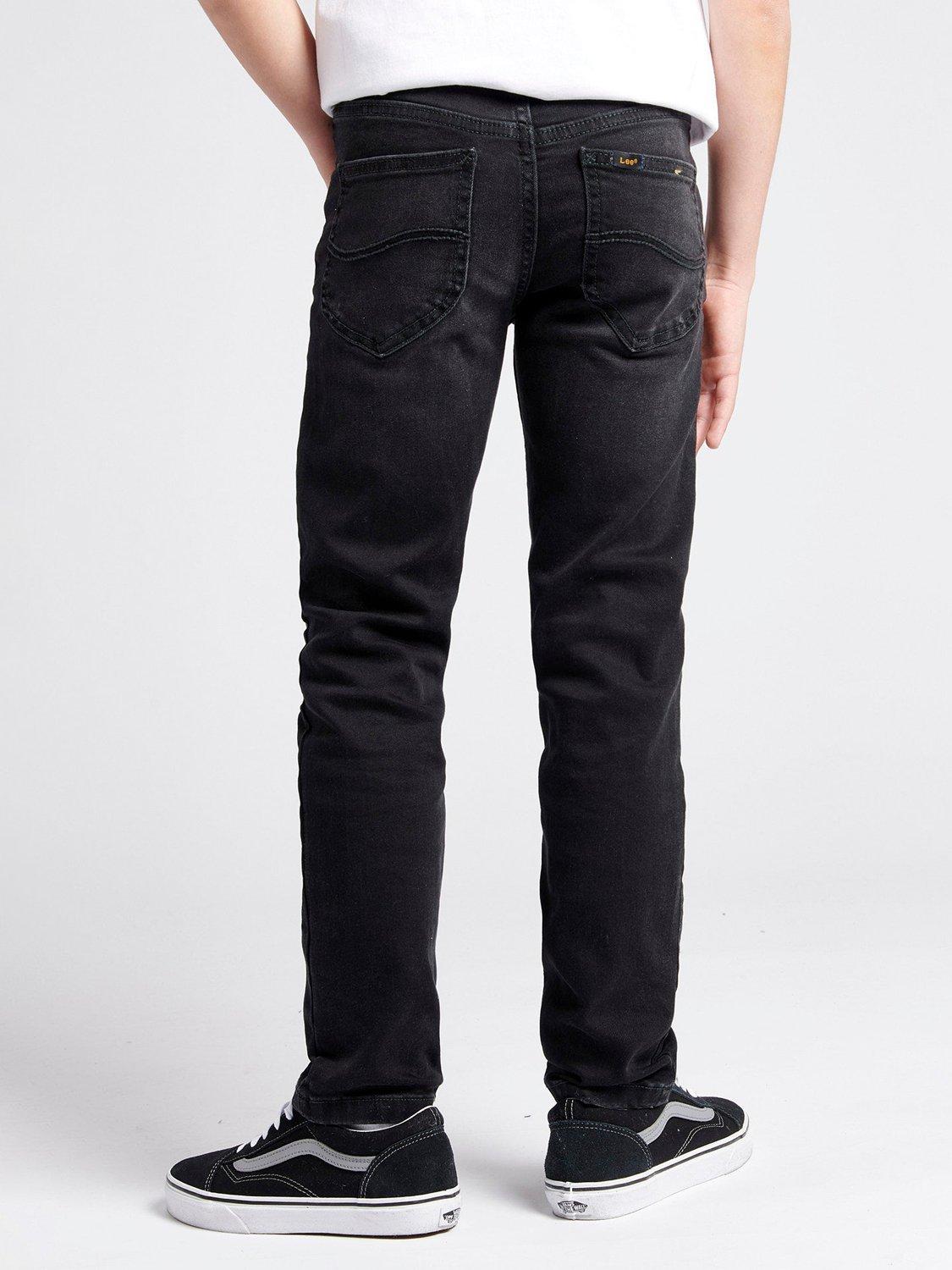 Product image 3 of 8, which shows Lee Kids' Daren Straight Fit Jeans, Dark Grey, 3-4 years