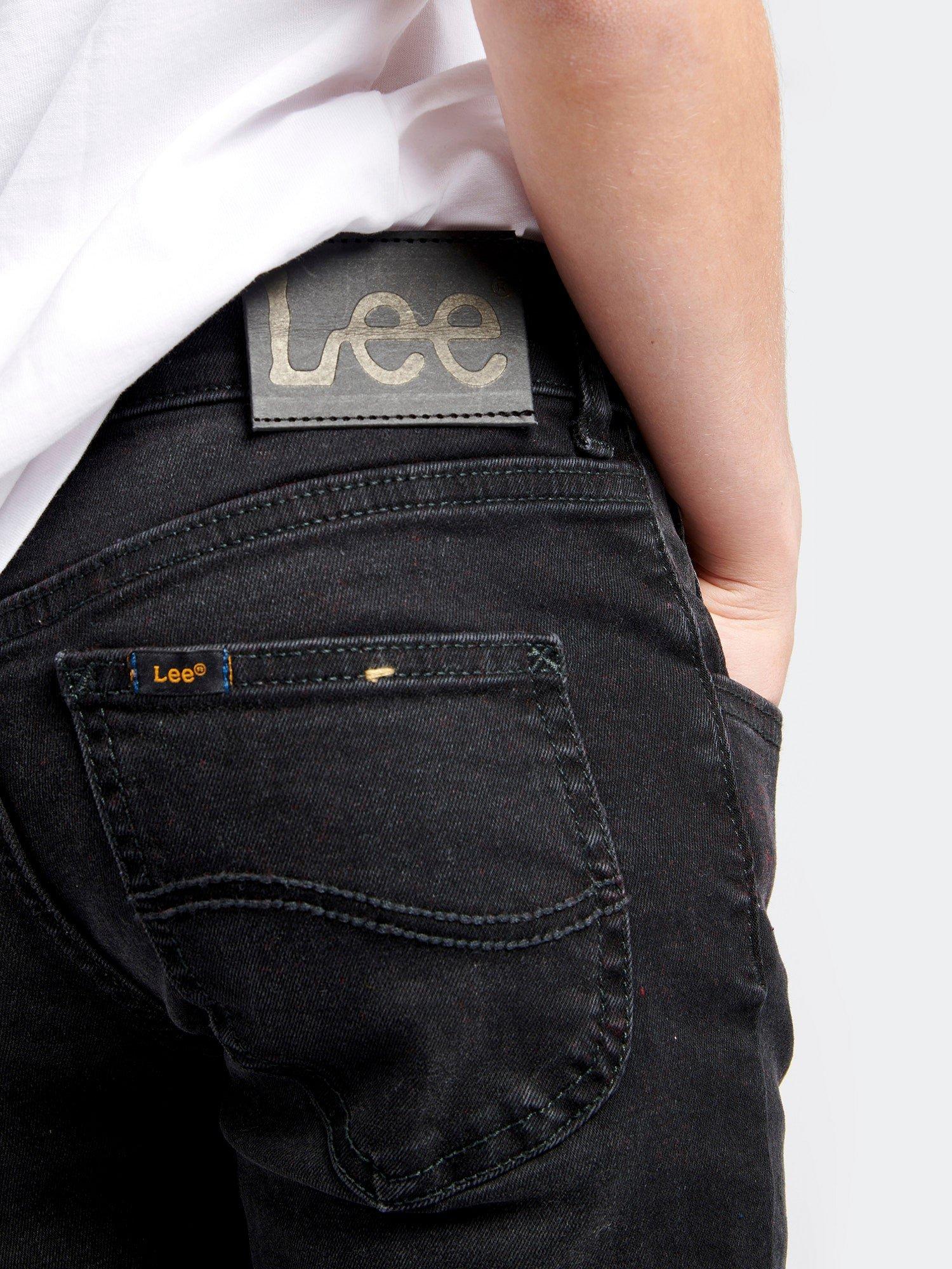 Product image 4 of 8, which shows Lee Kids' Daren Straight Fit Jeans, Dark Grey, 3-4 years