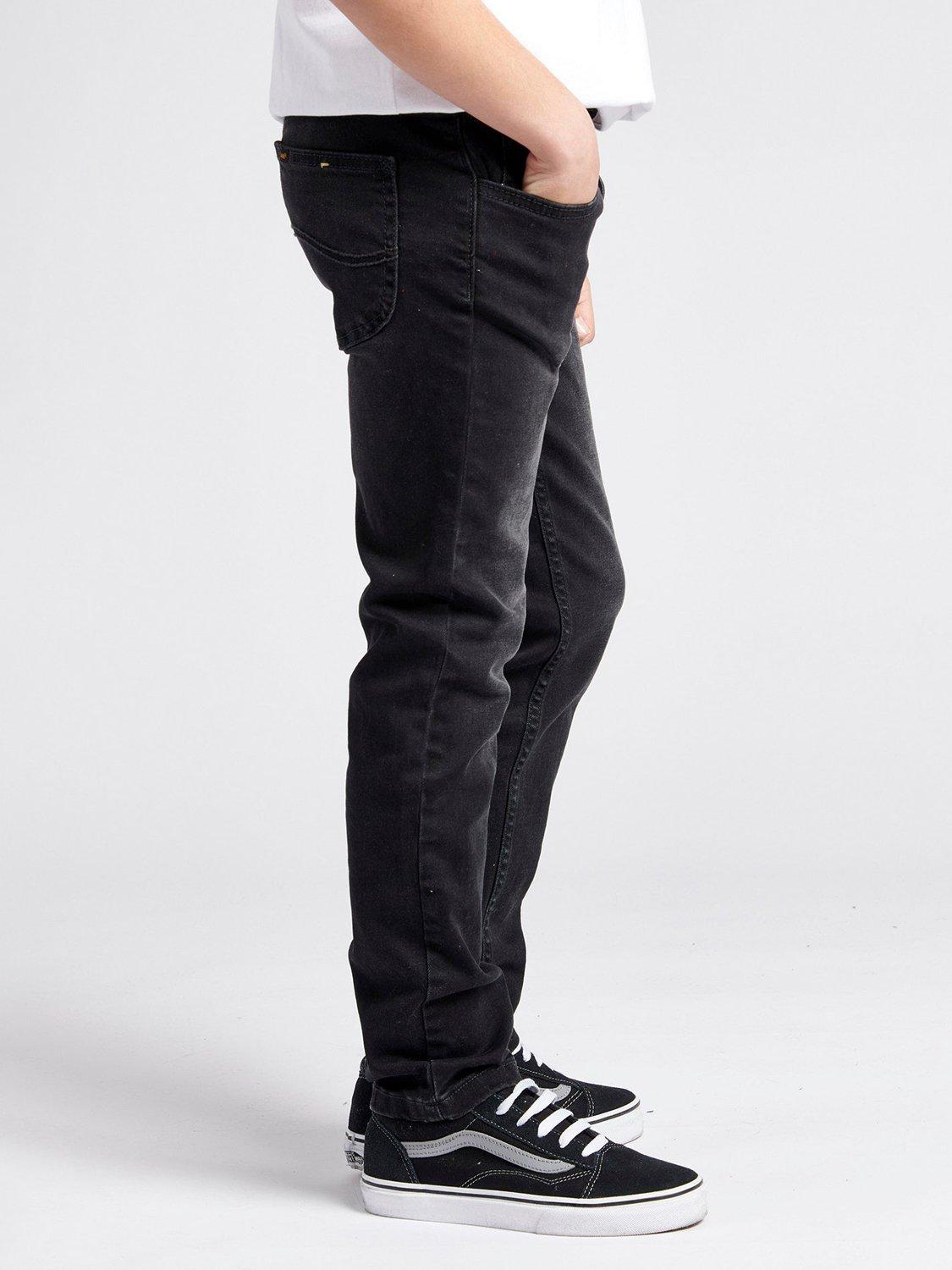 Product image 5 of 8, which shows Lee Kids' Daren Straight Fit Jeans, Dark Grey, 3-4 years