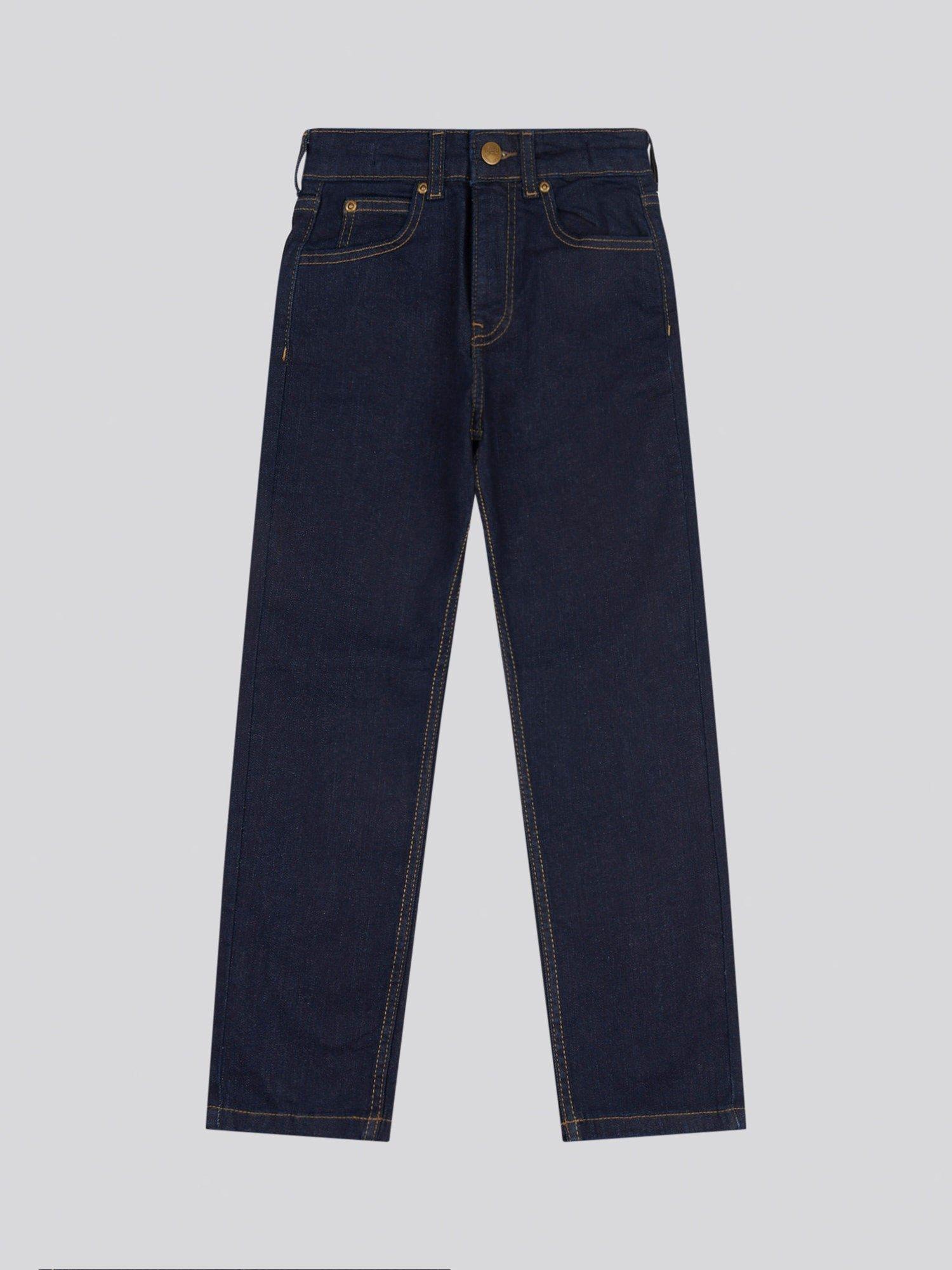Product image 6 of 8, which shows Lee Kids' Daren Straight Fit Jeans, Rinse Wash, 3-4 years