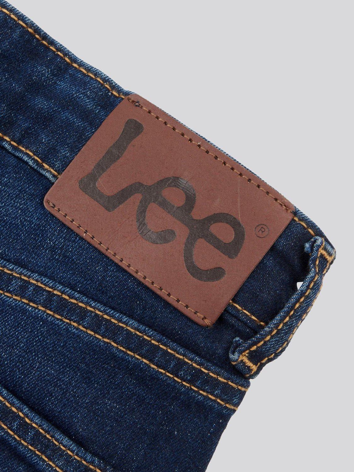 Product image 8 of 8, which shows Lee Kids' Luke Denim Mid-Rise Jeans, Dark Indigo Wash, 3-4 years