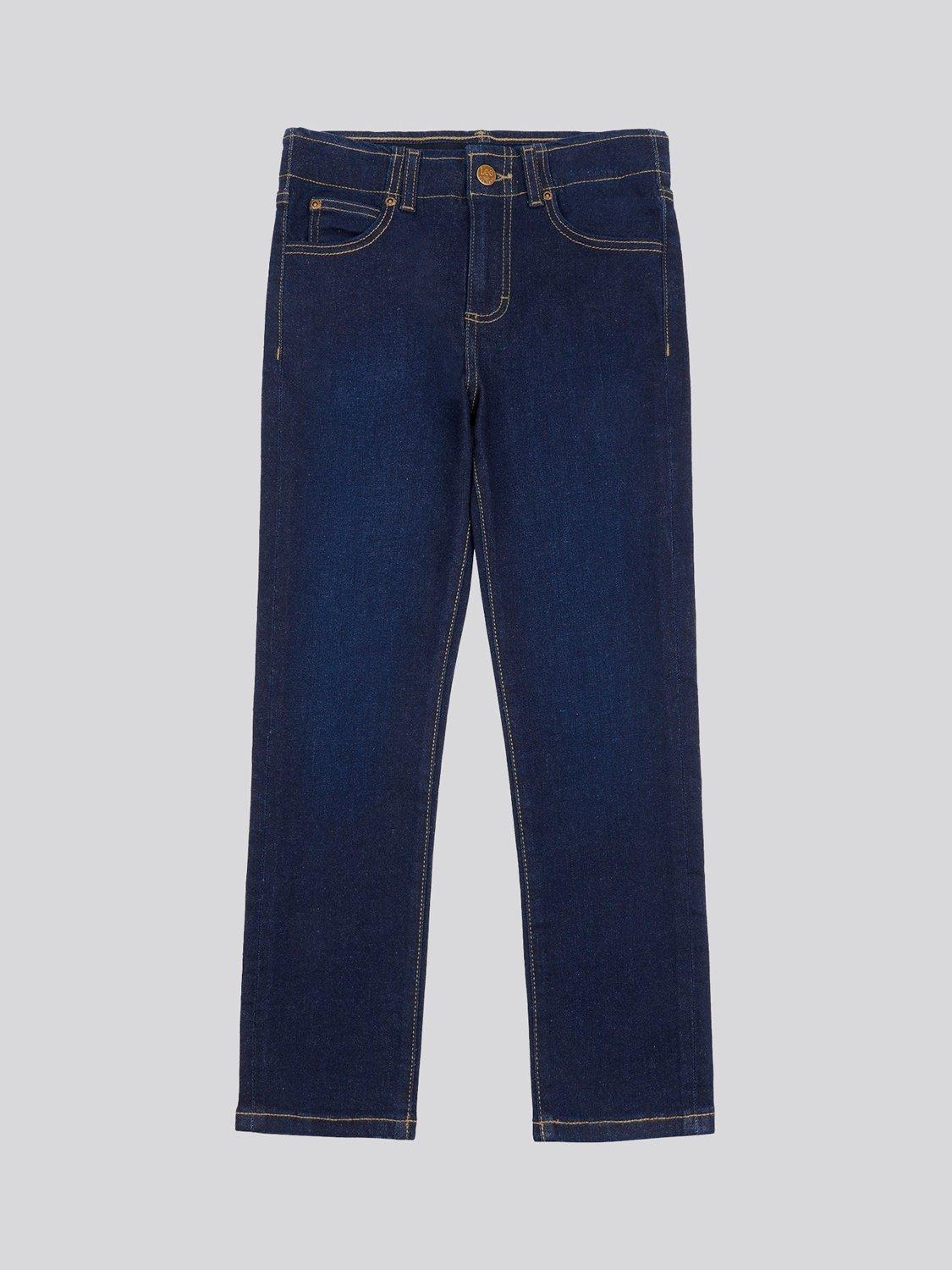 Product image 6 of 8, which shows Lee Kids' Malone Skinny Jeans, Dark Indigo Wash, 3-4 years