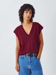 John Lewis V-Neck Merino Wool Sleeveless Jumper
