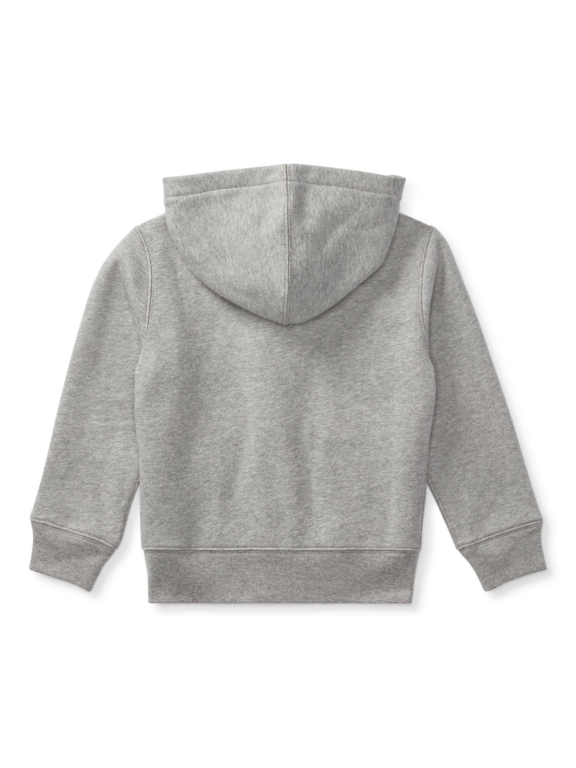 Product image 2 of 2, which shows Polo Ralph Lauren Kids' Zip-Up Hoodie, Sport Heather, 2 years