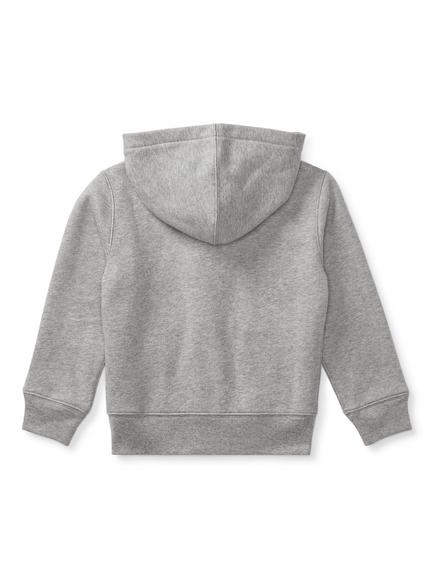 Polo Ralph Lauren Kids' Zip-Up Hoodie, Sport Heather - view 2, Sport Heather