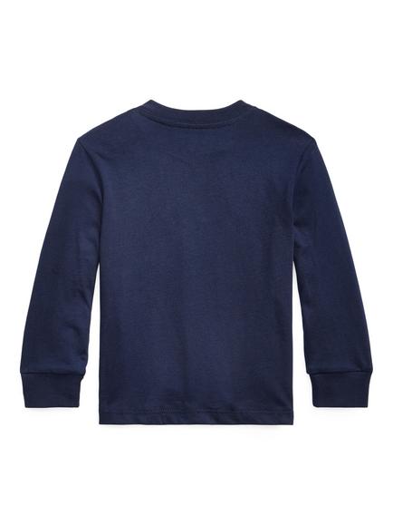 Polo Ralph Lauren Baby Long Sleeve Cotton T-Shirt - view 2, Cruize Navy
