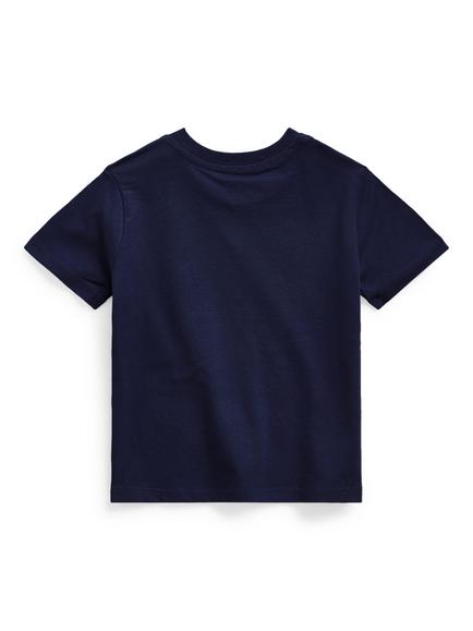 Polo Ralph Lauren Baby Cotton Short Sleeve T-Shirt, Cruize Navy - view 2, Cruize Navy