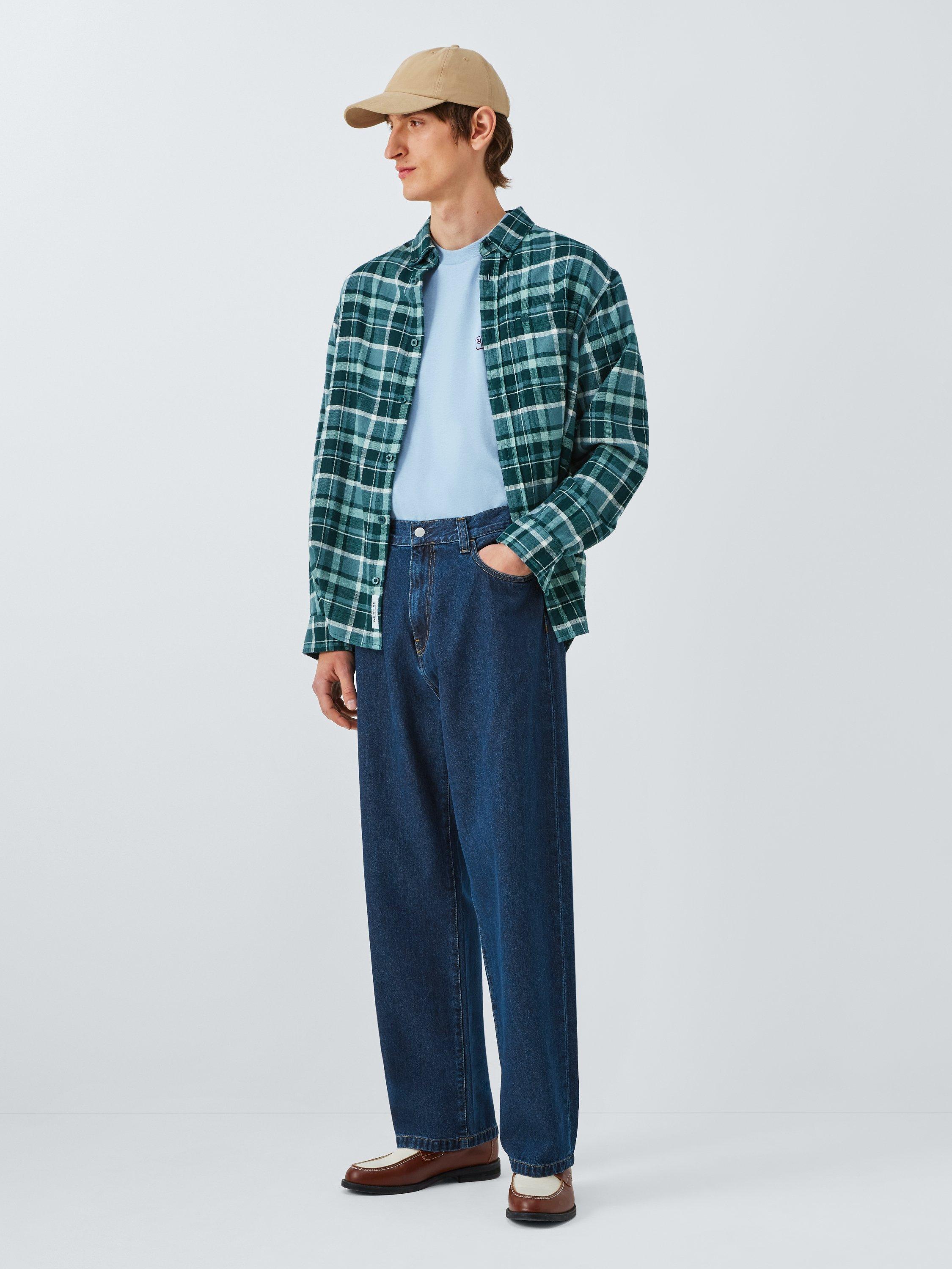 Product image 3 of 6, which shows Carhartt WIP London Slim Fit Jeans, Blue, 30R