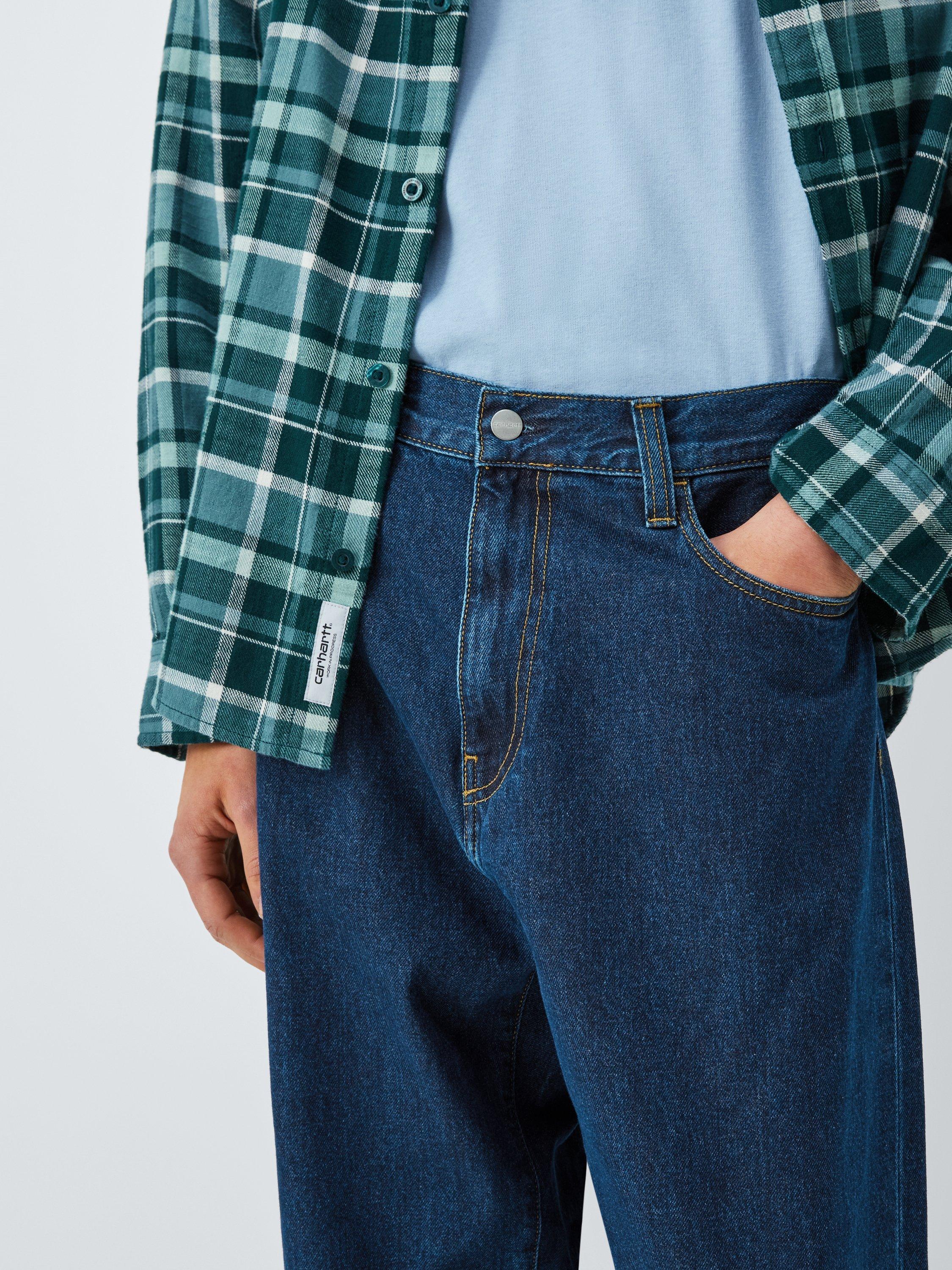 Product image 5 of 6, which shows Carhartt WIP London Slim Fit Jeans, Blue, 30R