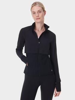 Sweaty Betty Pro Run Water Resistant Run Jacket, Black