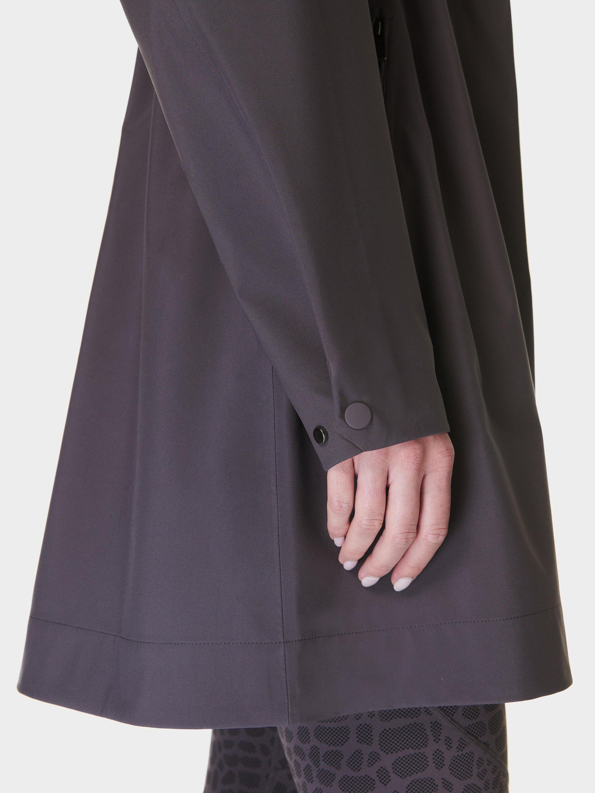 Product image 8 of 9, which shows Sweaty Betty Guide Waterproof Parka Coat, Urban Grey, XS