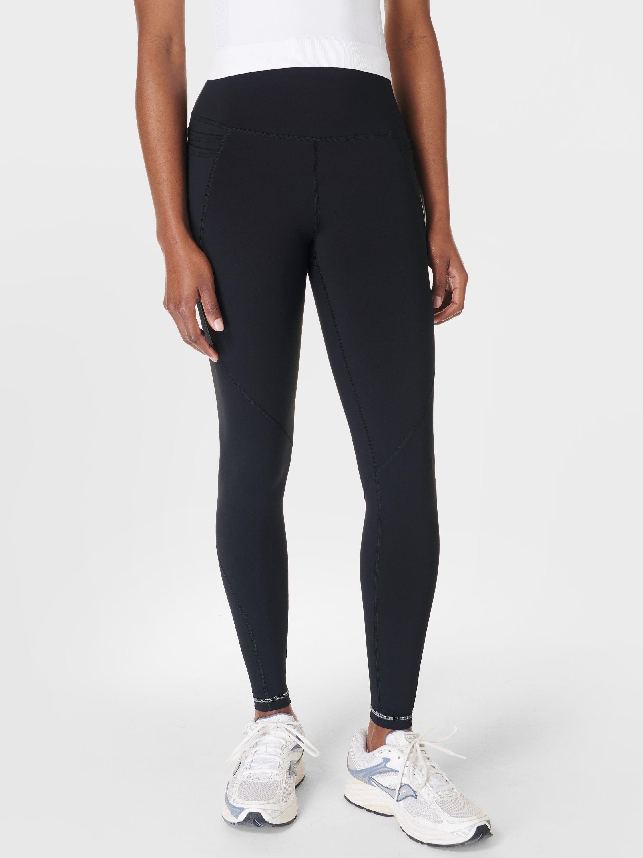 Product image 1 of 8, which shows Sweaty Betty Power Pro Workout Leggings, Black, XXS