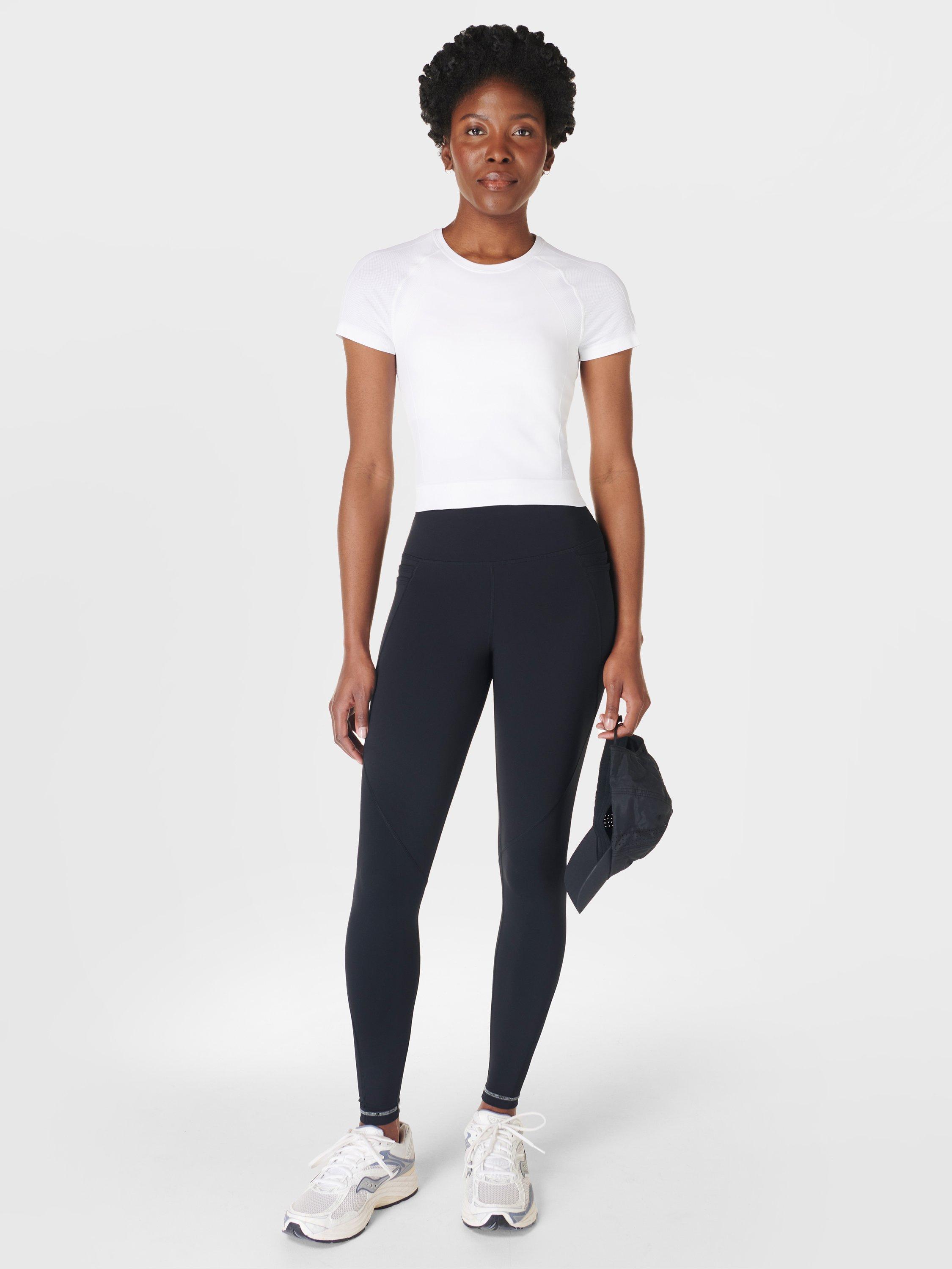 Product image 3 of 8, which shows Sweaty Betty Power Pro Workout Leggings, Black, XXS