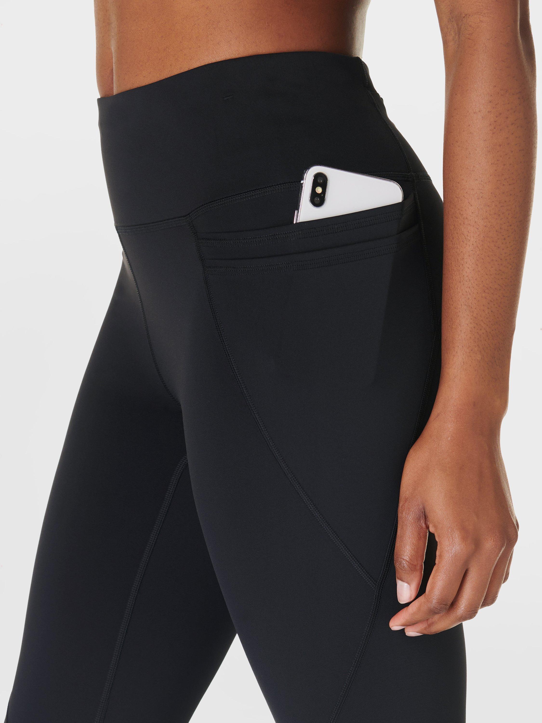 Product image 6 of 8, which shows Sweaty Betty Power Pro Workout Leggings, Black, XXS