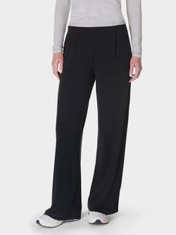 Sweaty Betty At Ease Wide Leg 32" Trousers, Black, Black