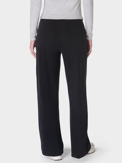 Sweaty Betty At Ease Wide Leg 32" Trousers, Black - view 2, Black