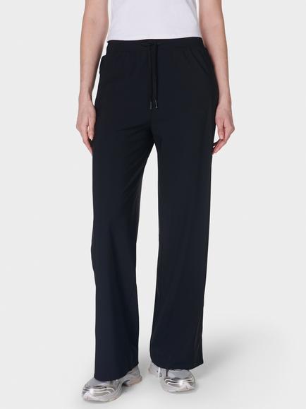Sweaty Betty Explorer 32" Wide Leg Trousers, Black