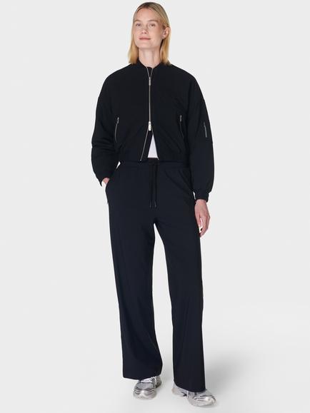 Sweaty Betty Explorer 30" Wide Leg Trousers - view 2, Black