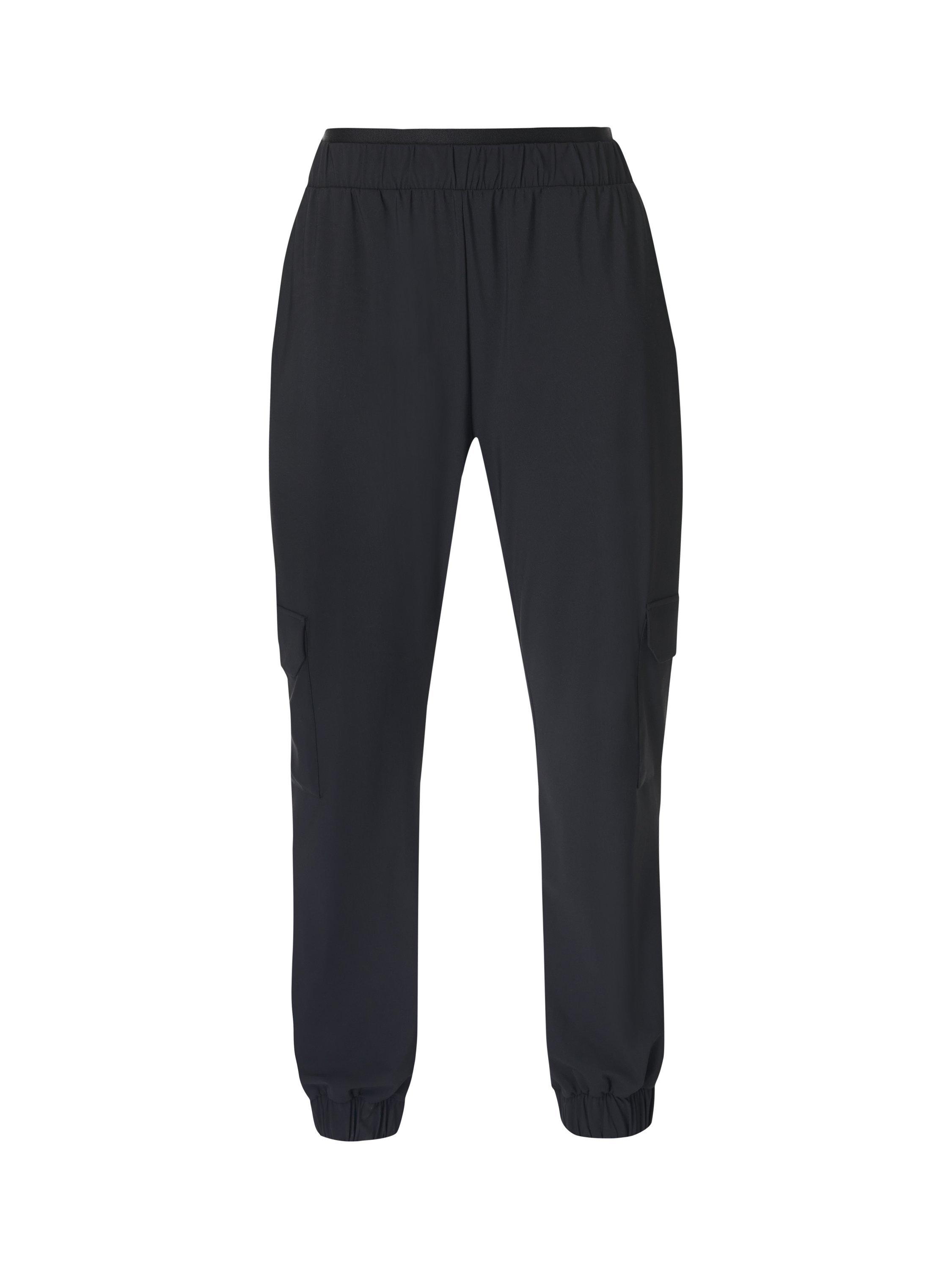 Product image 7 of 7, which shows Sweaty Betty Explorer Cargo Trousers, Black, XXS