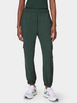 Sweaty Betty Explorer Cargo Trousers, Trek Green