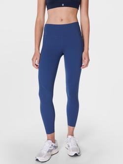 Sweaty Betty Power 7/8 Workout Leggings, Flux Blue