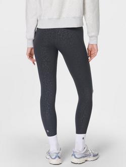 Sweaty Betty Power Emboss Workout Leggings, Grey - view 2, Grey
