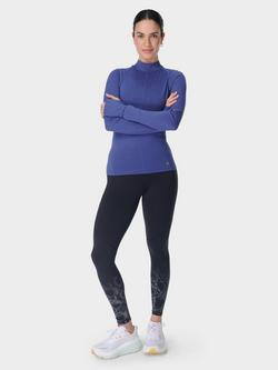 Sweaty Betty Power Reflective Workout Leggings, Black Snake Reflect - view 2, Black Snake Reflect