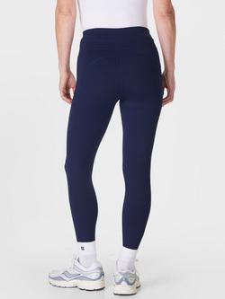 Sweaty Betty Therma Boost Heat Tech Walking Leggings, Navy - view 2, Navy